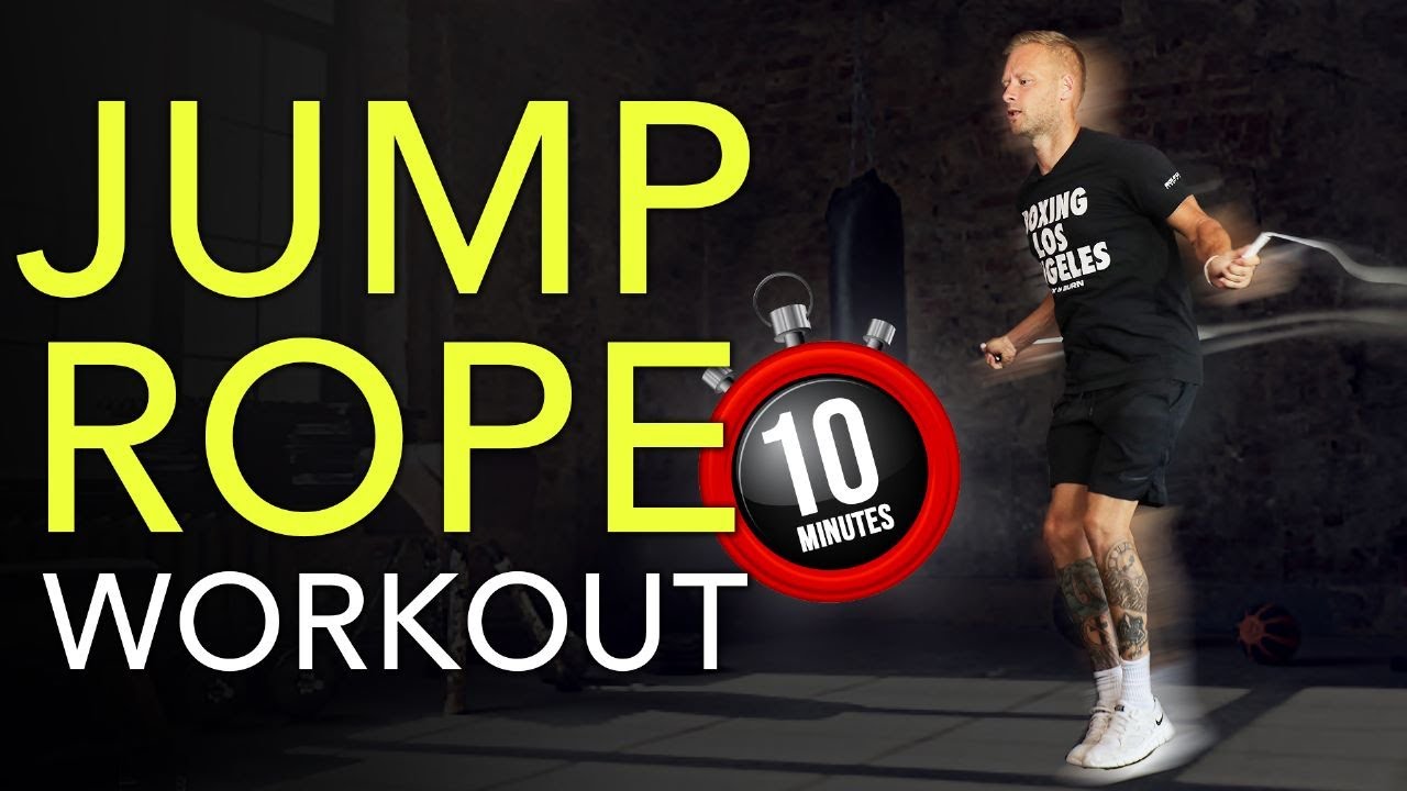 Best 10 Minute Beginner Cardio Jump Rope Workout to Improve Speed and