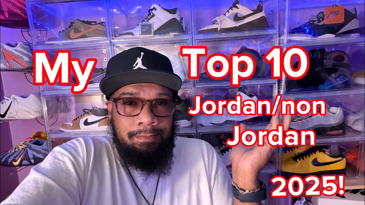 Мои 10 лучших покупок кроссовок Jordan и других брендов в 2025 году.