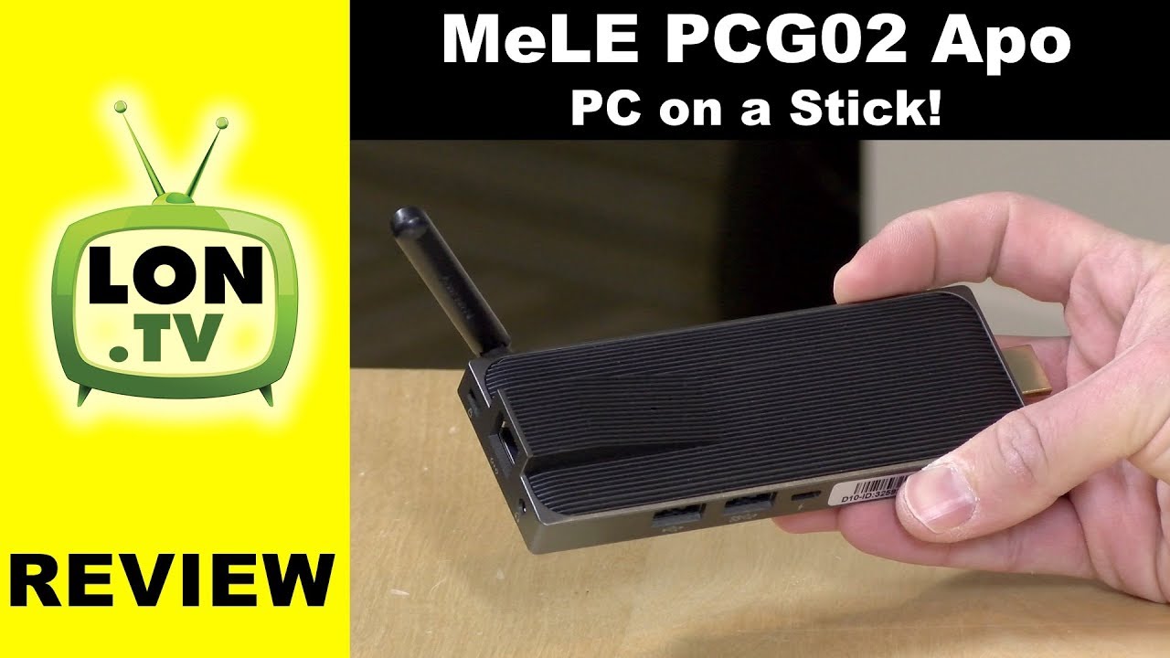 MeLE PCG02 Apo PC on a Stick Review - $200 Apollo Lake