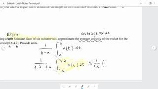 Unit 5 Review #3 Examples