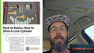 LL featuring ACE  Wayne Winton installing continuous hinge over sized door & back to basics series