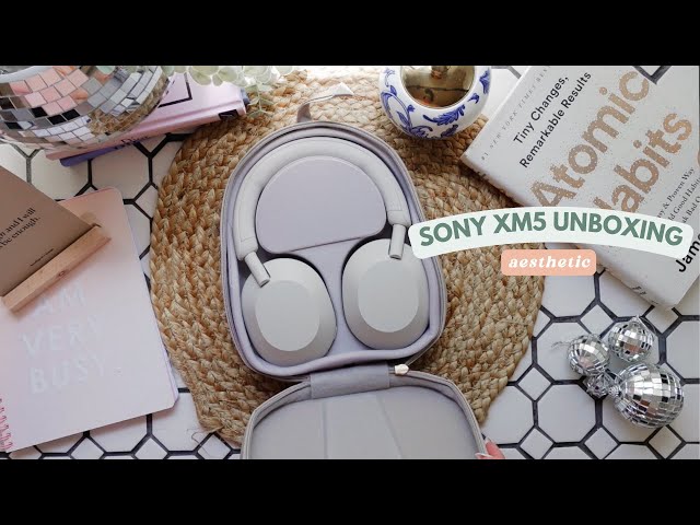 Unboxed: Sony Noise-Cancelling WH-1000XM5 Headphones 