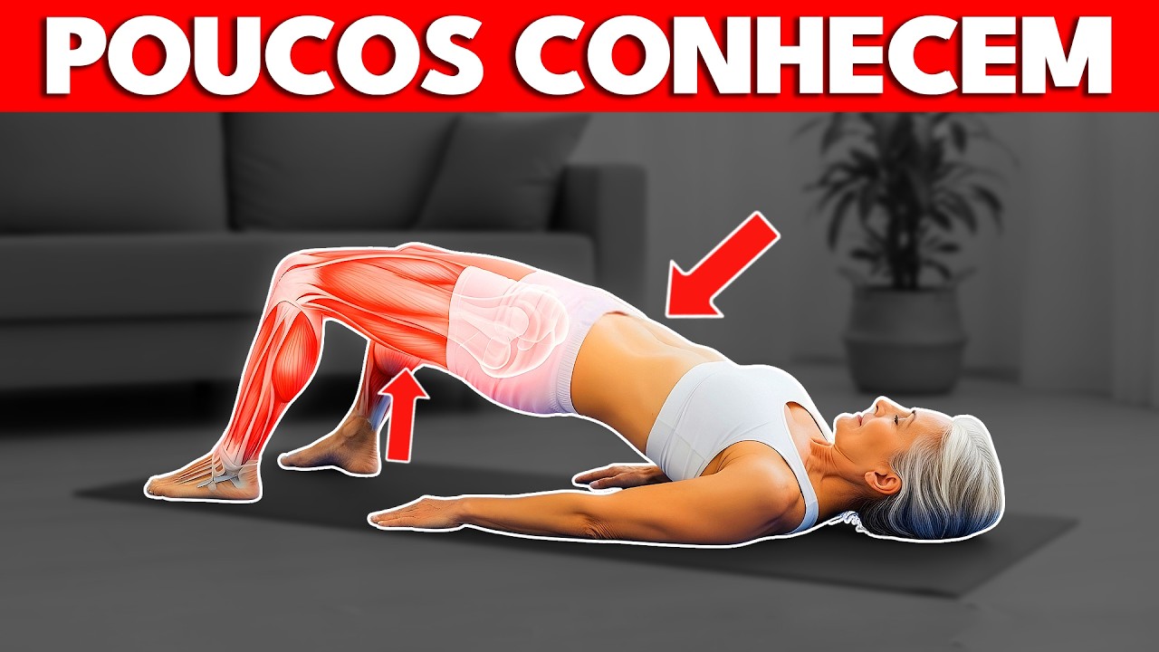 Fiz apenas 3 Exercícios todos os dias - Minha Gordura Diminuiu, Pernas Fortaleceram e NUNCA mais caí
