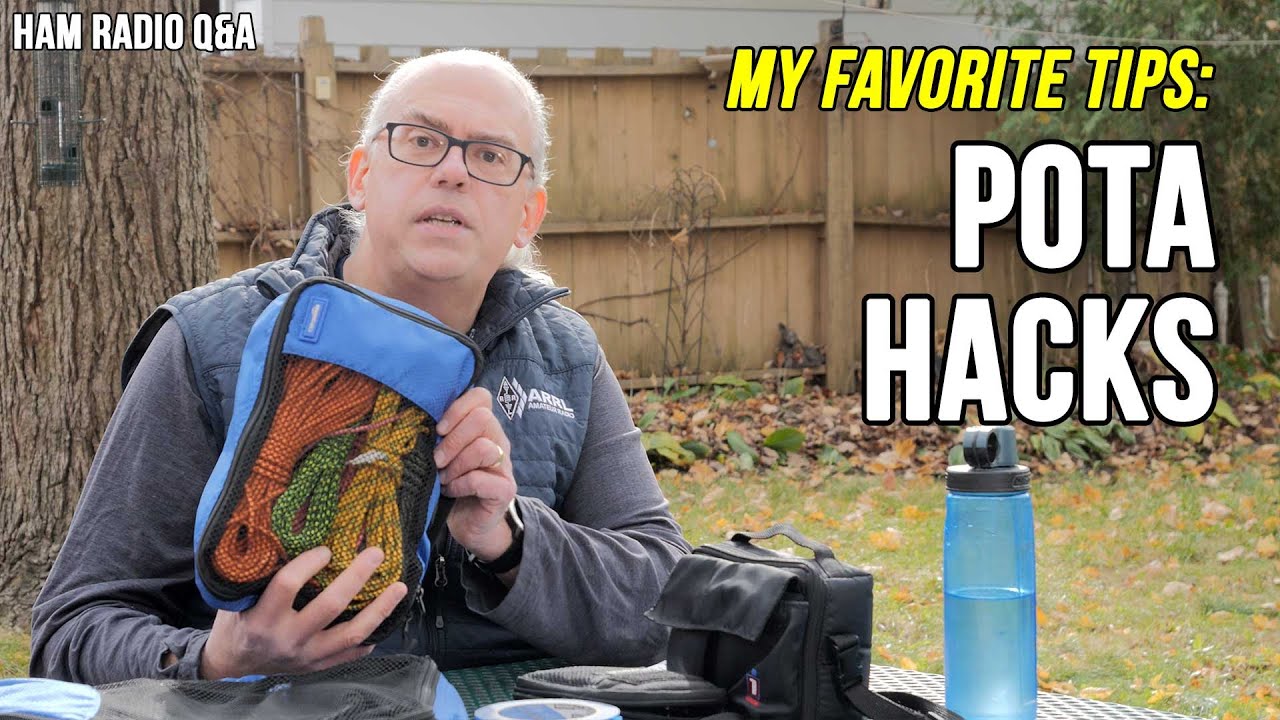 10 POTA Life Hacks - Ham Radio Q&A #HamRadioQA