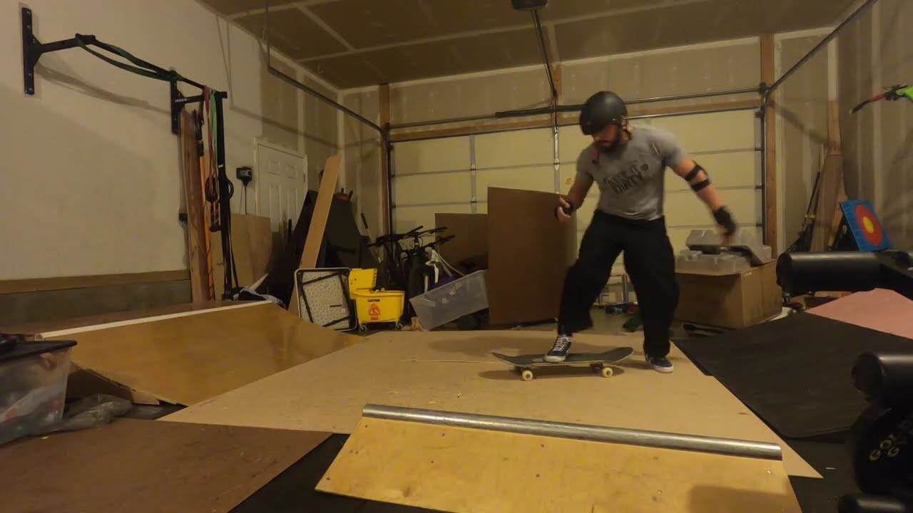 Ollie and shuv practice @43 years old
