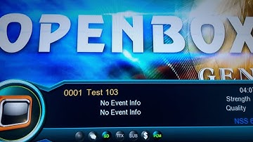 open box software 1506t. receiver upgrade by USB