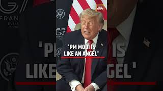 Donald Trump Calls Modi a Tough Leader at G7 Summit #trump #g7summit #pmmodi