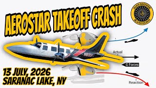 N800AA Piper Aerostar Fatal Crash Saranac Lake NY 13 July 2026