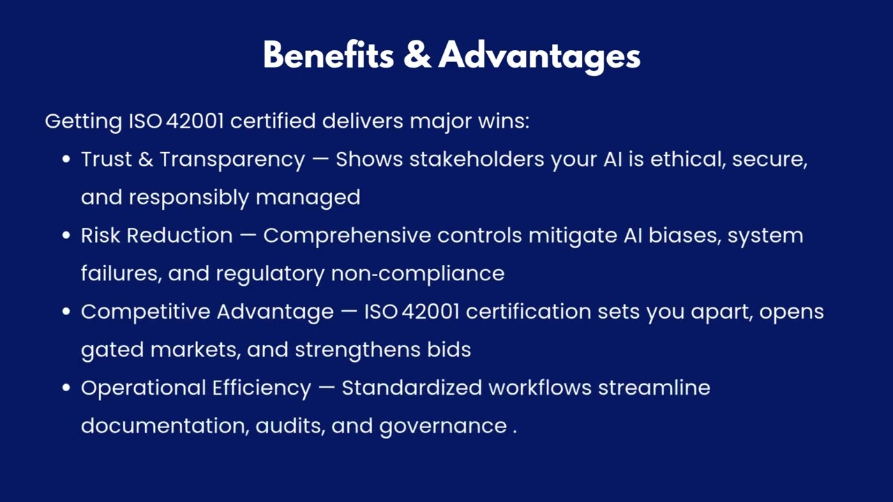 ISO 42001 Certification Explained: AI Management System Standards Made Simple