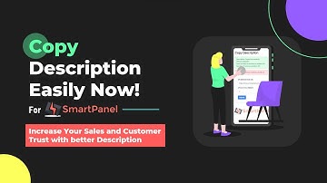 Copy Description from perfect panel in one click 🤯! exclusive feature for SmartPanel, Download Now!