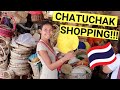 CHATUCHAK WEEKEND MARKET (Cheap shopping in Bangkok + Haul)
