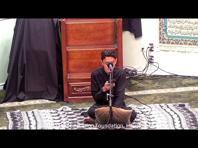 Majlis-e-Shahadat Hazrat Muslim ibne Aqeel (AS) - Khateebe e Lisaanus Sidq Janab Ammar Hyder