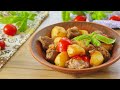 Самая вкусная КАРТОШКА С МЯСОМ на сковороде, которую я только ела! РЕЦЕПТ грузинского оджахури!