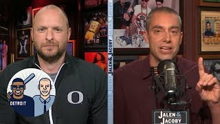 David jacoby and ryen russillo debate whether the toronto raptors
should trade for kawhi leonard, possibly by sending demar derozan to
san antonio spurs ...