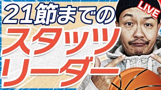 【Bリーグ】誰が活躍してる？B1スタッツリーダー（21節まで）