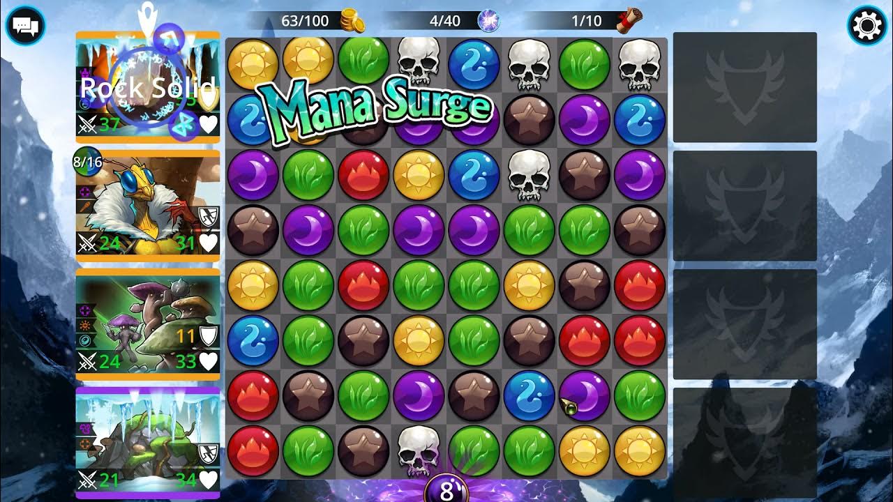 Doing Delves to try and Mythic Gobtruffle and Queen Beatrix (and Soul Farm) Gems of War YouTube