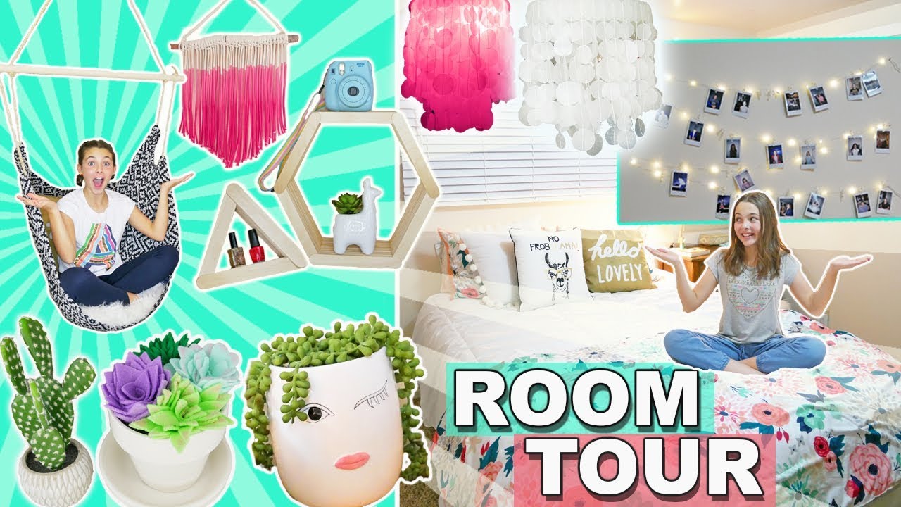 Finally THE ROOM TOUR!!! | Bedroom Decor Ideas For Teens