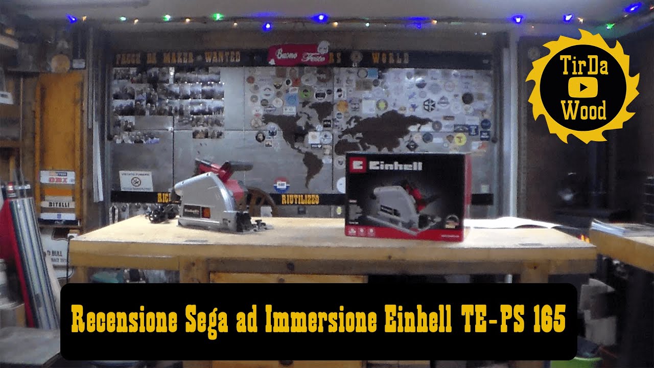 Recensione Sega ad Immersione Einhell TE-PS 165