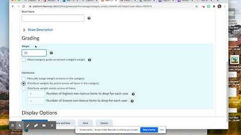How to set up manage grades in ilearn grade book