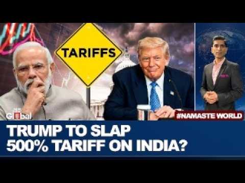 Trump Backs Russia Sanctions Bill Threatening 500% Tariffs on India ...