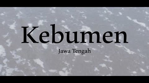 #7 Hasil pengambilan video kebumen - Jawa Tengah ( wisata pantai Kebumen )