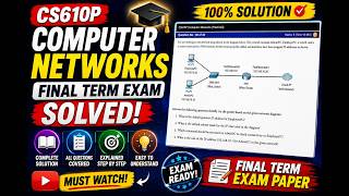 CS610P Final Term Exam Solved | Complete Practical Paper with Answers screenshot 3