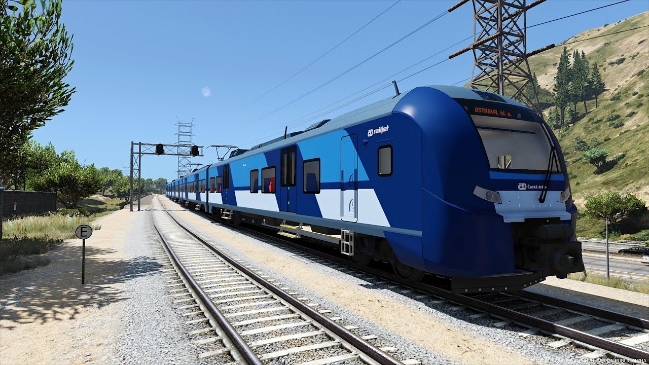 Gta V New Train Mod - Detailed Siemens | Full Hd 1080P 60Fps - Youtube