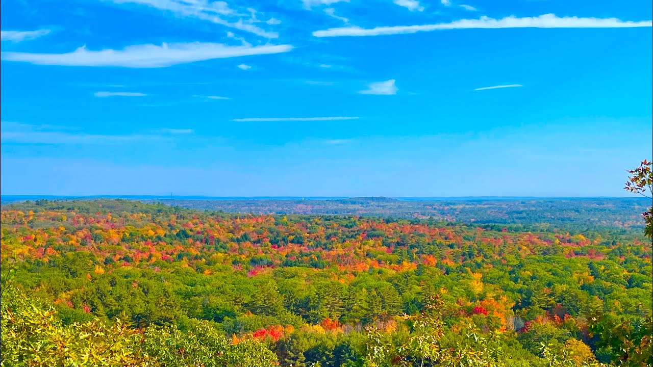 Fall Maine Hike Bradbury Mountain YouTube