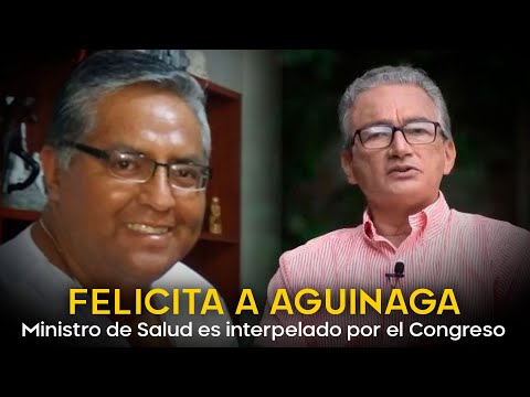 Ministro de Salud, Hernán Condori felicita a públicamente a Alejandro Aguinaga
