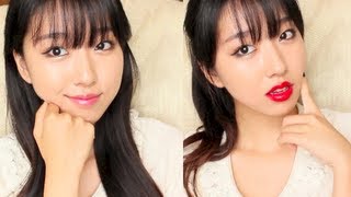 SNSD 소녀시대 Tiffany Day to Night Elle Magazine Makeup
