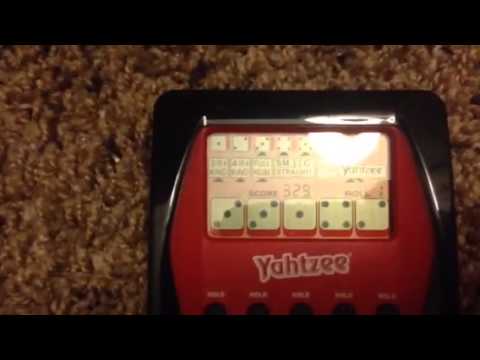 yahtzee handheld game