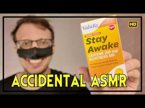 Most Relaxing Unintentional ASMR | The Popular Dollar Tree Stay Awake Pills
