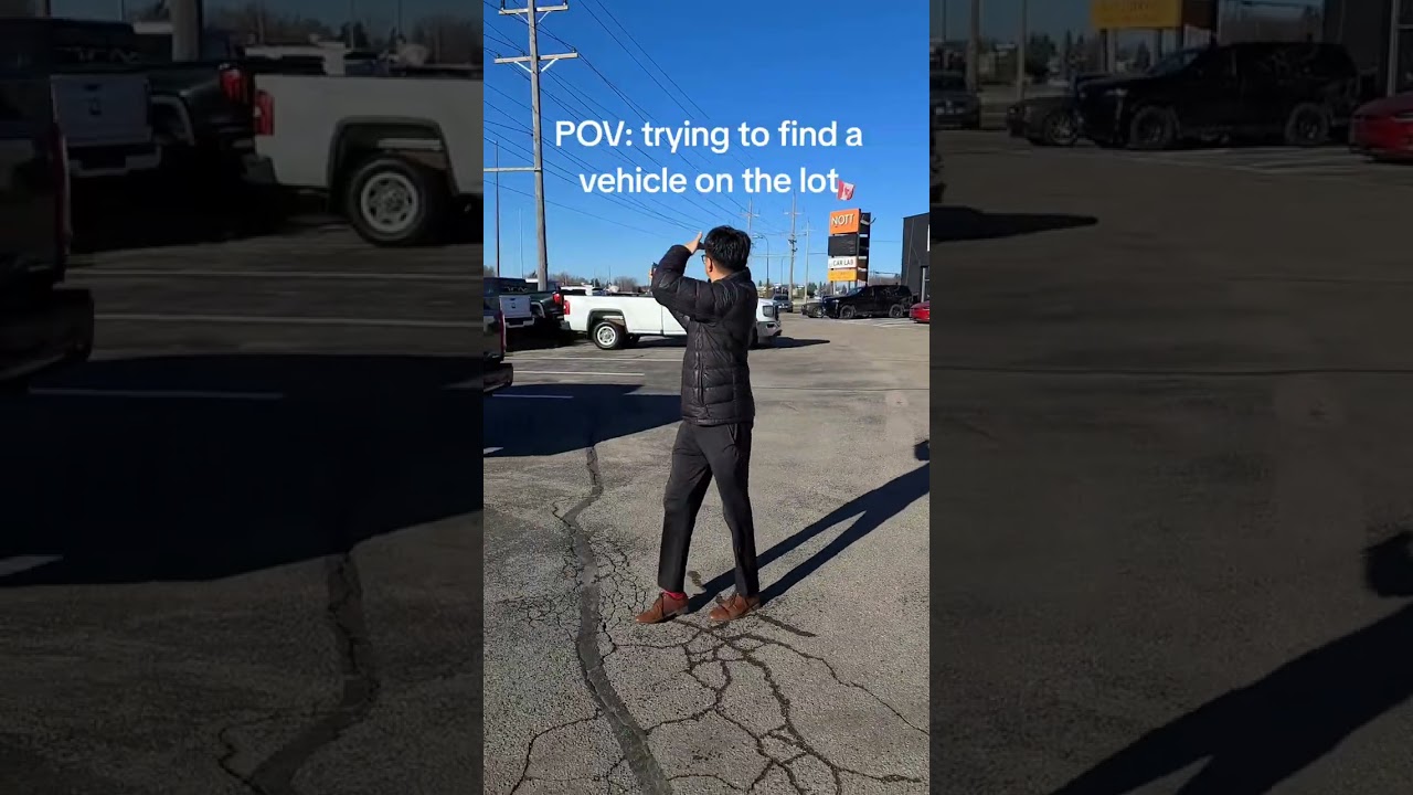 POV: Trying to find a vehicle on the lot | Nott Autocorp Winnipeg
