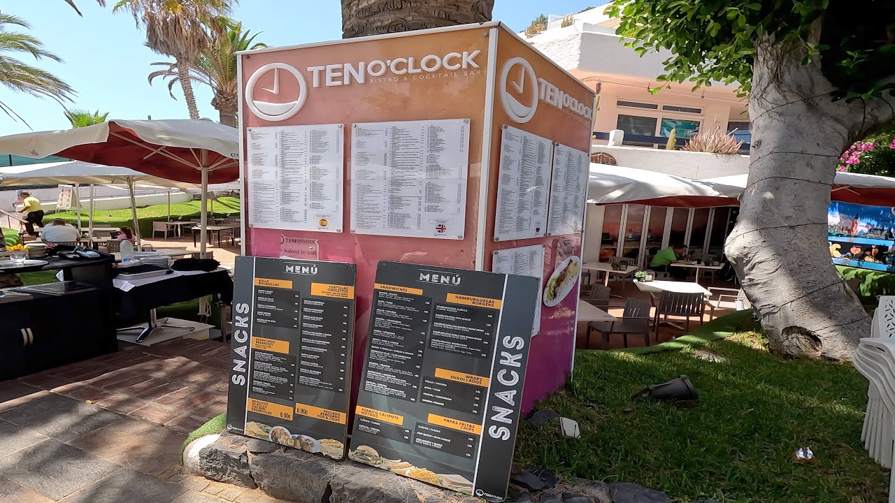 Tenerife What's The Entertainment Tonight At The 10' Clock Bar Costa
