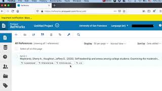Famous RefWorks: Importing Content Profile