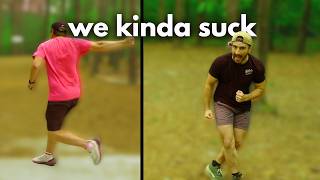 Can a Noob & A Pro Shoot 1050? // Featuring @BodanzaDiscGolf
