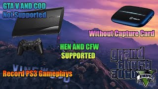 How To Record PS3 Gameplays Without Capture Card