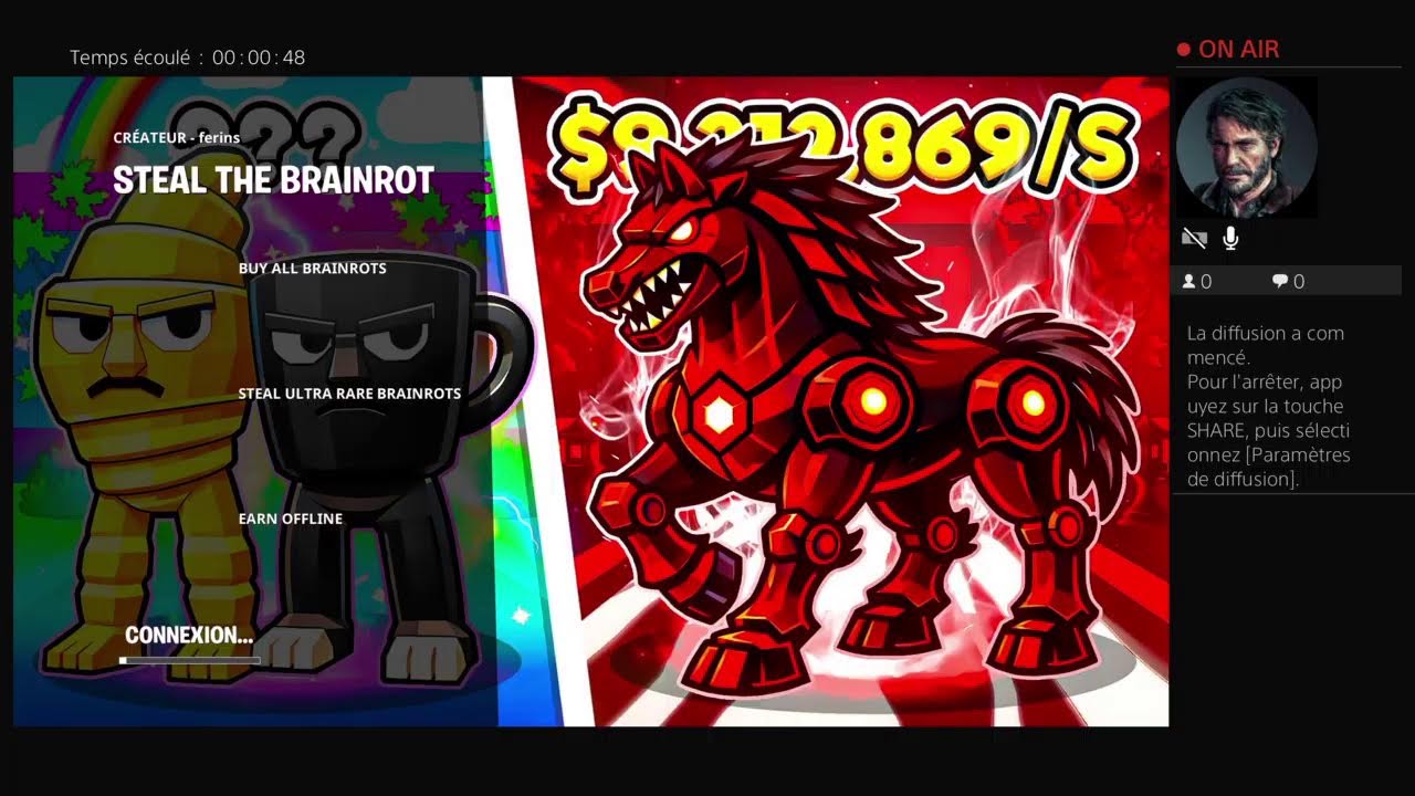 Diffusion PS4 en direct de lafriesbelgium