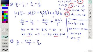 EQ08 Solving Equations Part 5