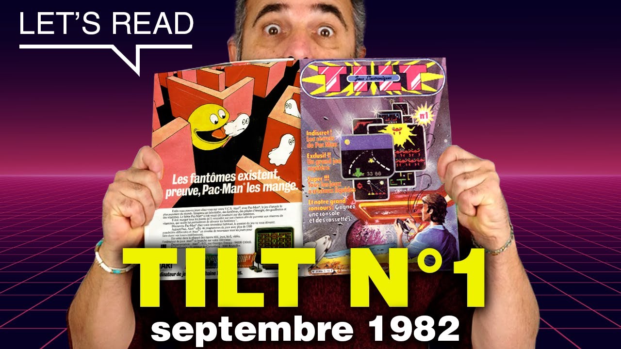 📖 LET'S READ le magazine TILT N°1 de septembre 1982