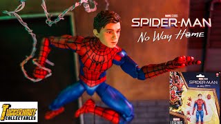 Marvel Legends Spider-man No Way Home Final Swing Suit Spider-man Tom Holland Action Figure Review