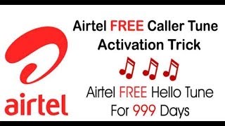 How to activate free Airtel Hello tune service for 999 days | YouTube explained 2019 screenshot 4