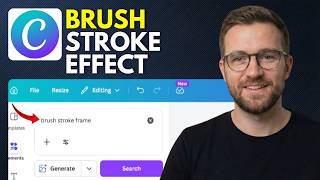 How to create brush stroke effect in Canva (Step By Step 2026)