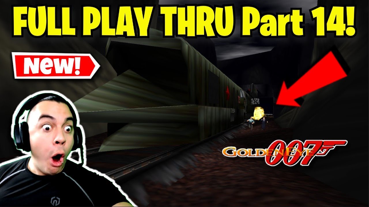 NEW Goldeneye 007 Enhanced Edition FULL Play Through Part 14 Train