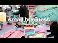 Small business vlog  a saturday running my etsy shop making mothers day gifts