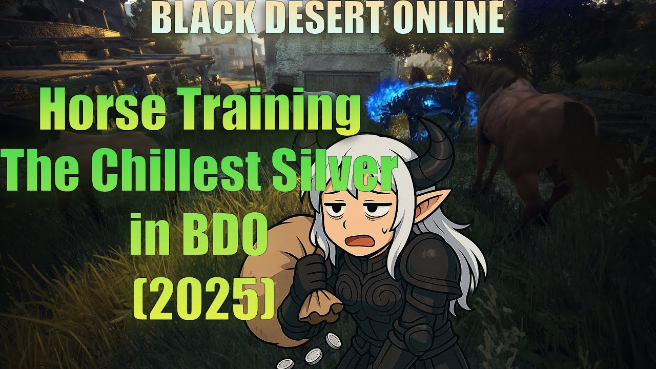 BDO Horse Training 2025 – Easiest Life Skill for Silver - YouTube