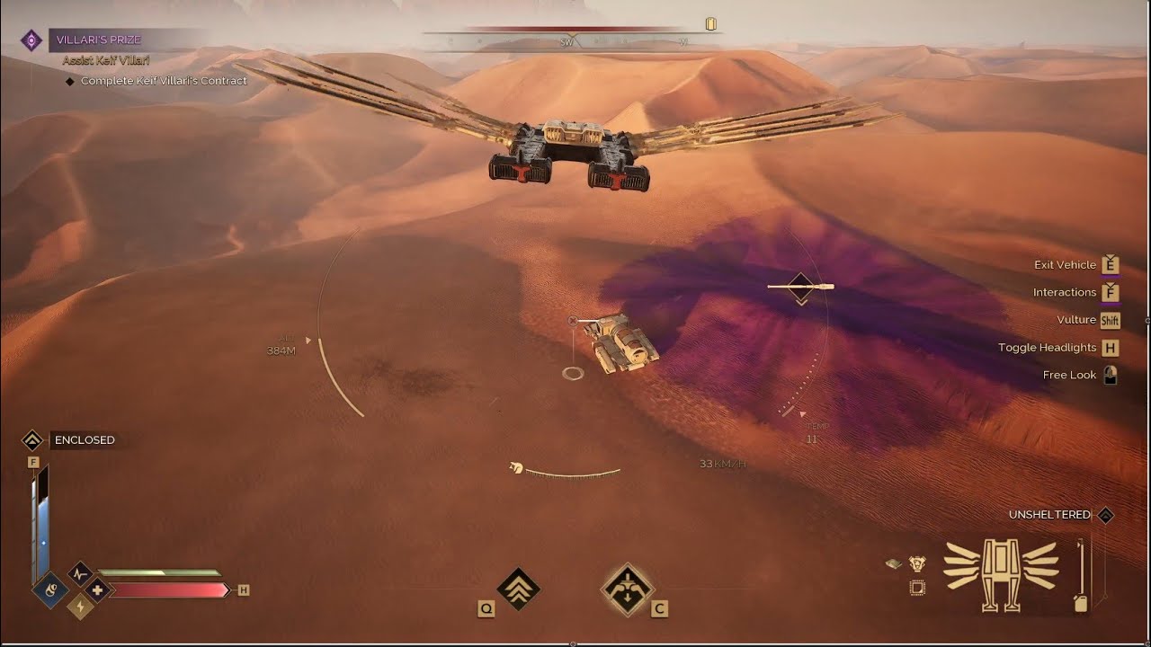 Solo Crawling 2 medium fields with no worm sign just inside the PvP zone. Dune Awakening