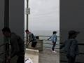 Lady Dancing on the Pier While I'm Fishing! 😂🎣