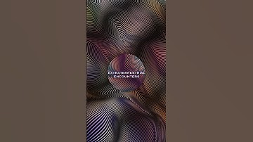 Extraterrestrial Encounters👽🛸 Optical illusion tutorial on Procreate! #trending #shorts #fyp #art