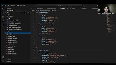 TUGAS VIDEO MATAKULIAH PEMROGRAMAN WEB 1 